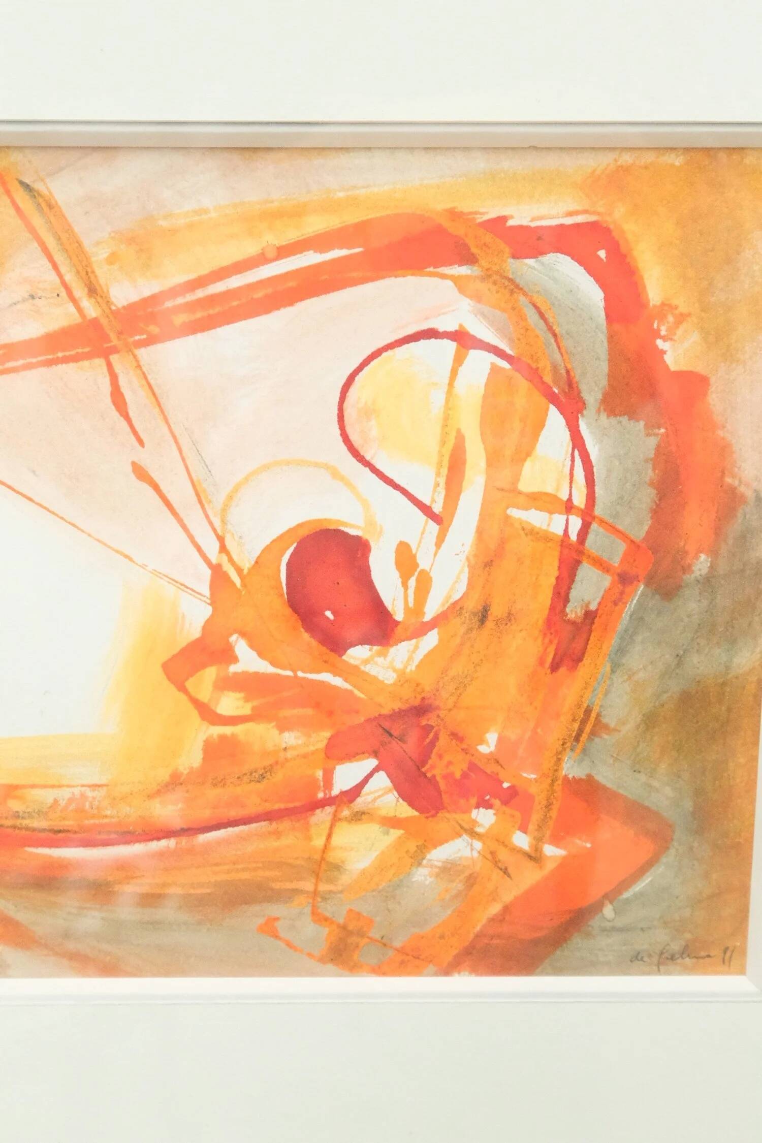 Watercolor on paper signed, 1981