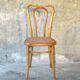 Set of 4 bistro chairs circa 1900, 2 Kohn, 2 Thonet