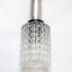 Suspension mid-century tube verre