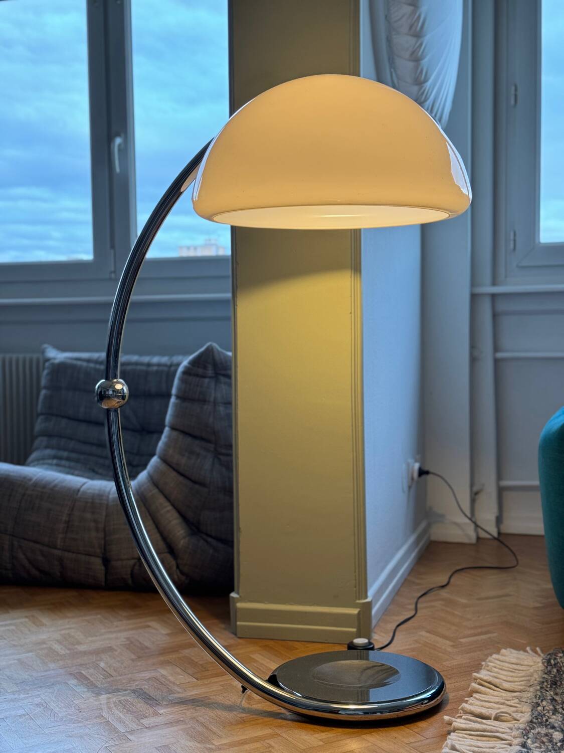 Serpente Floor Lamp Elio Martinelli