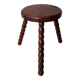 Tabouret tripode bois
