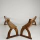 Victorian pitch pine school benches – circa 1900, England