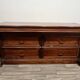 Grande commode style Empire en bois / acajou – 4 tiroirs