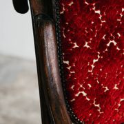 Fauteuil à bascule Thonet vintage design milieu du siècle