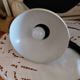 Vintage enamelled metal articulated desk lamp