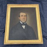 Painting Portrait of a Man – attributed to Basile Lemeunier (1852-1922), dated 18