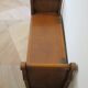 Rare entrance bench - Old chest bench - toy chest - oak color