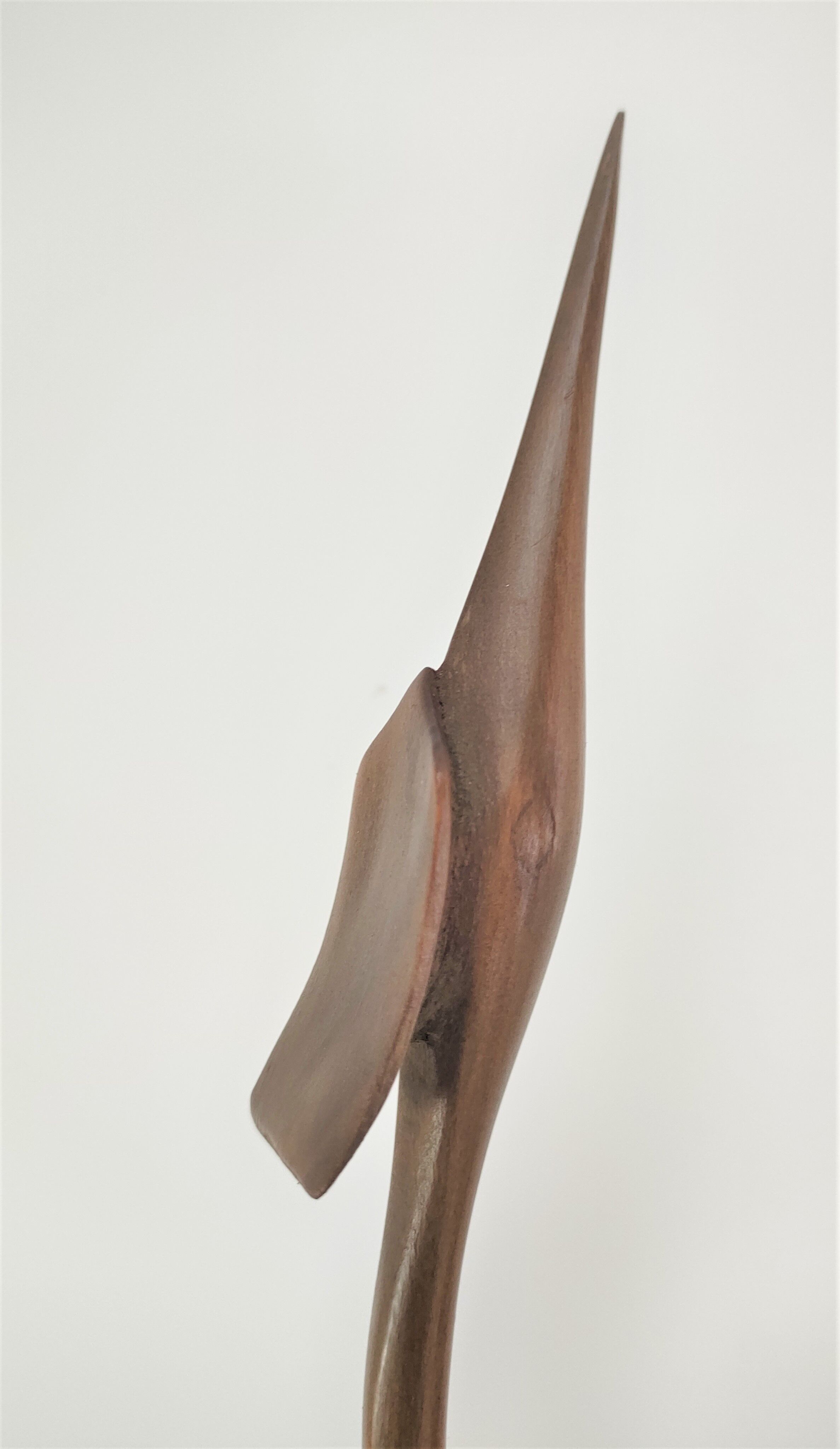 Pair of birds sculptural solid wood design 60s-70s