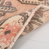 4x7 Salmon & Brown Classic Vintage Rug, 139x227Cm