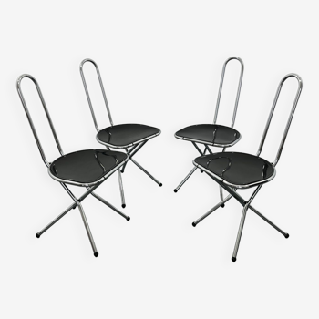Chairs by Niels Gammelgaard for Ikea, Sweden, 1980s, Set of 4