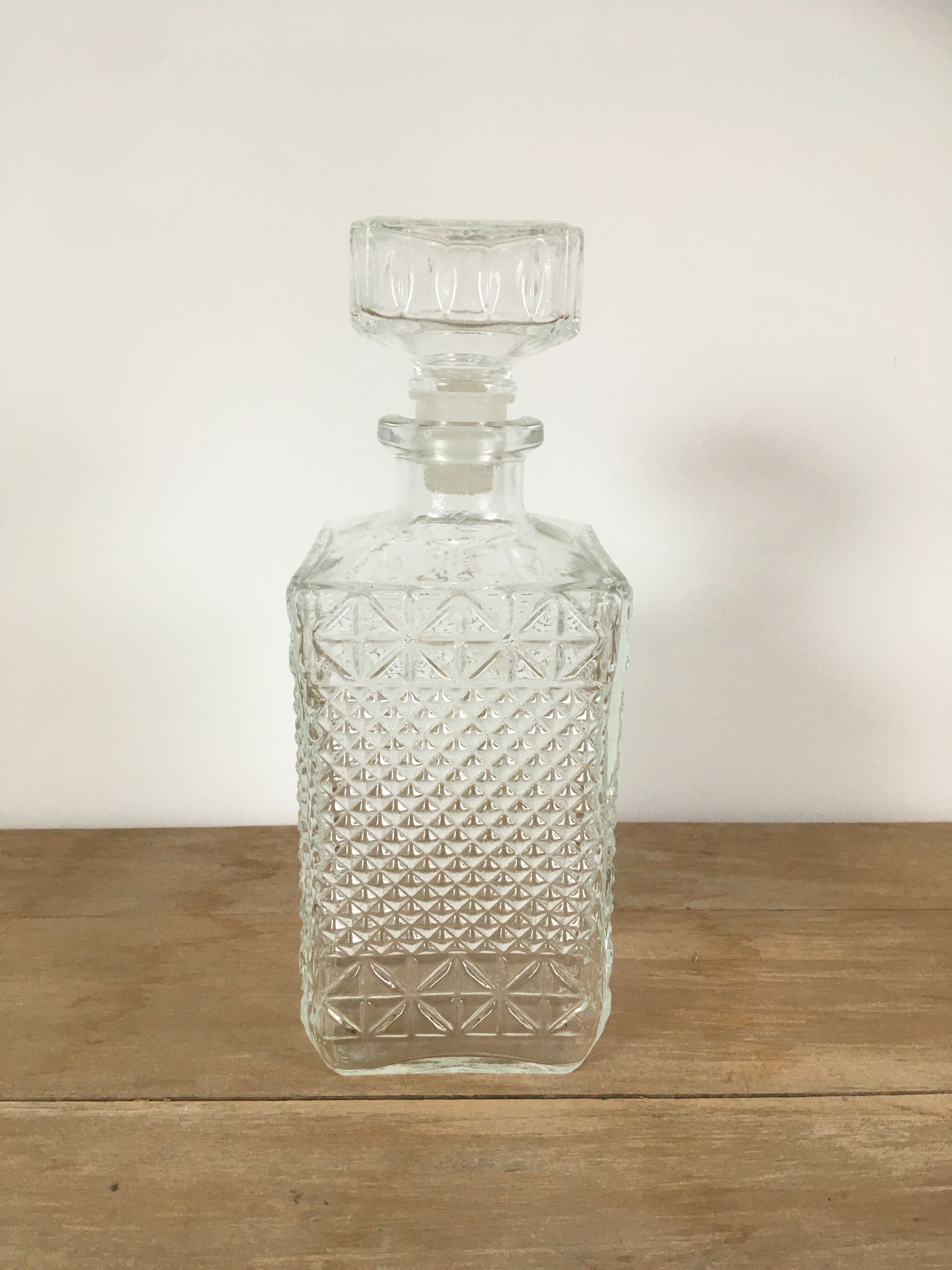 Vintage whisky decanter