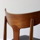 Set of 6 vintage Scandinavian teak chairs by Samcom, 1960