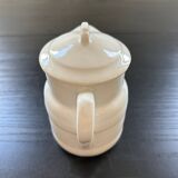 Porcelain kettle on fire