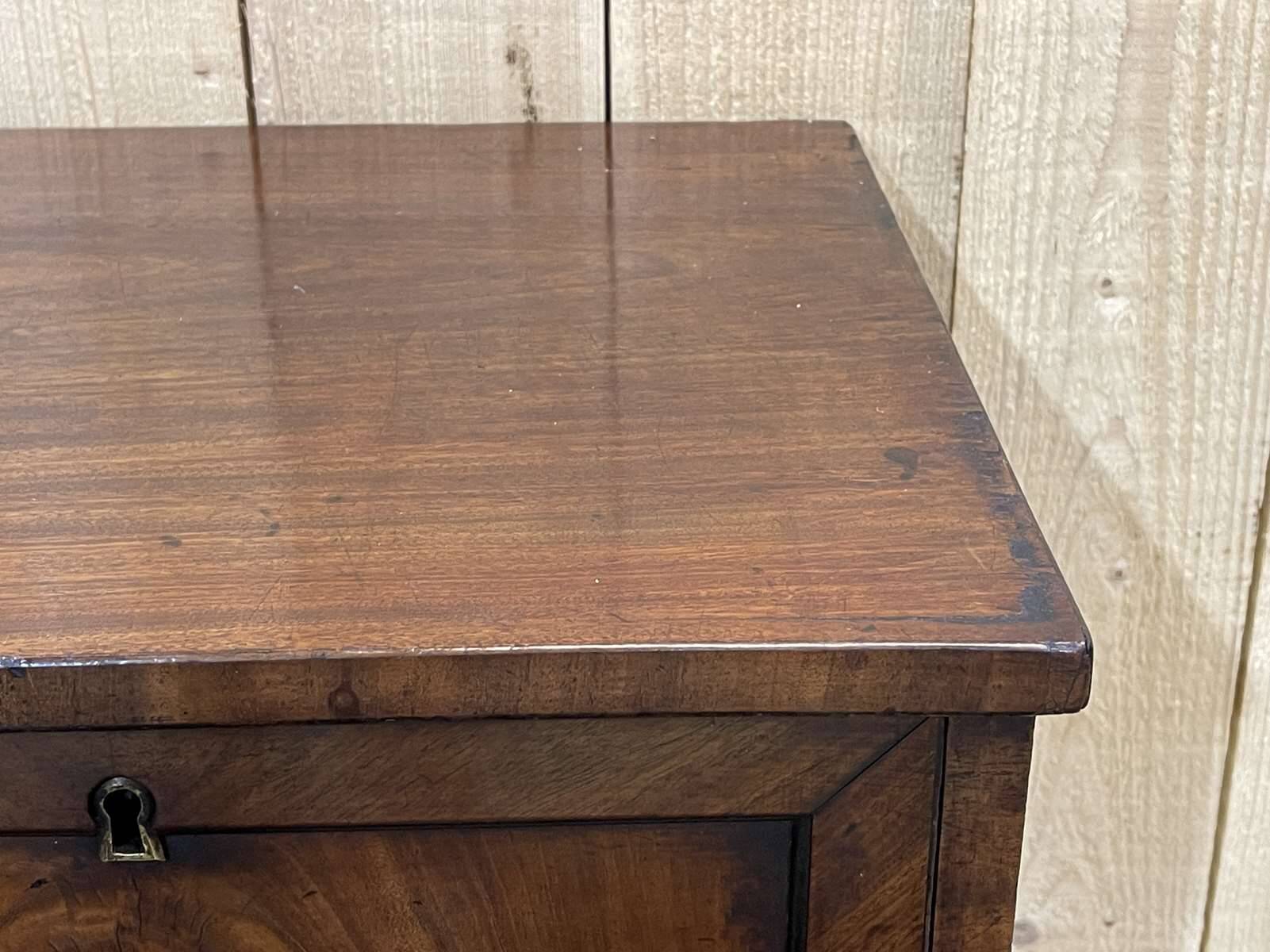 Victorian mahogany confiturier - 19th century