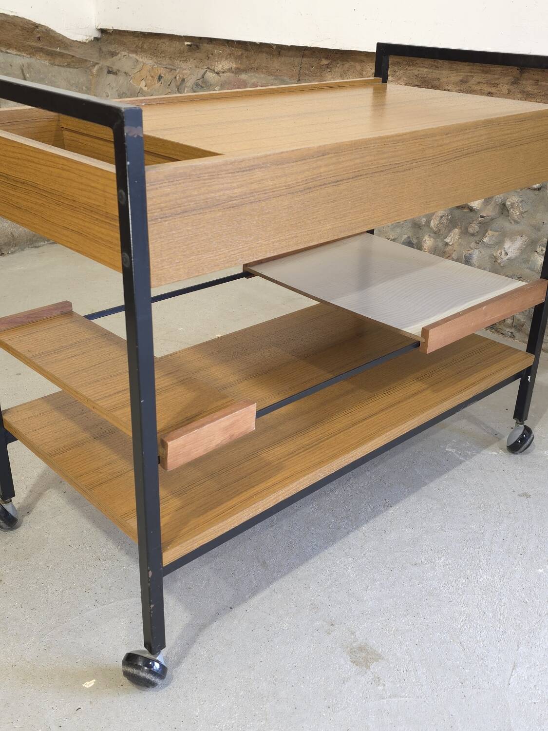 Pierre Guariche serving trolley circa 1960