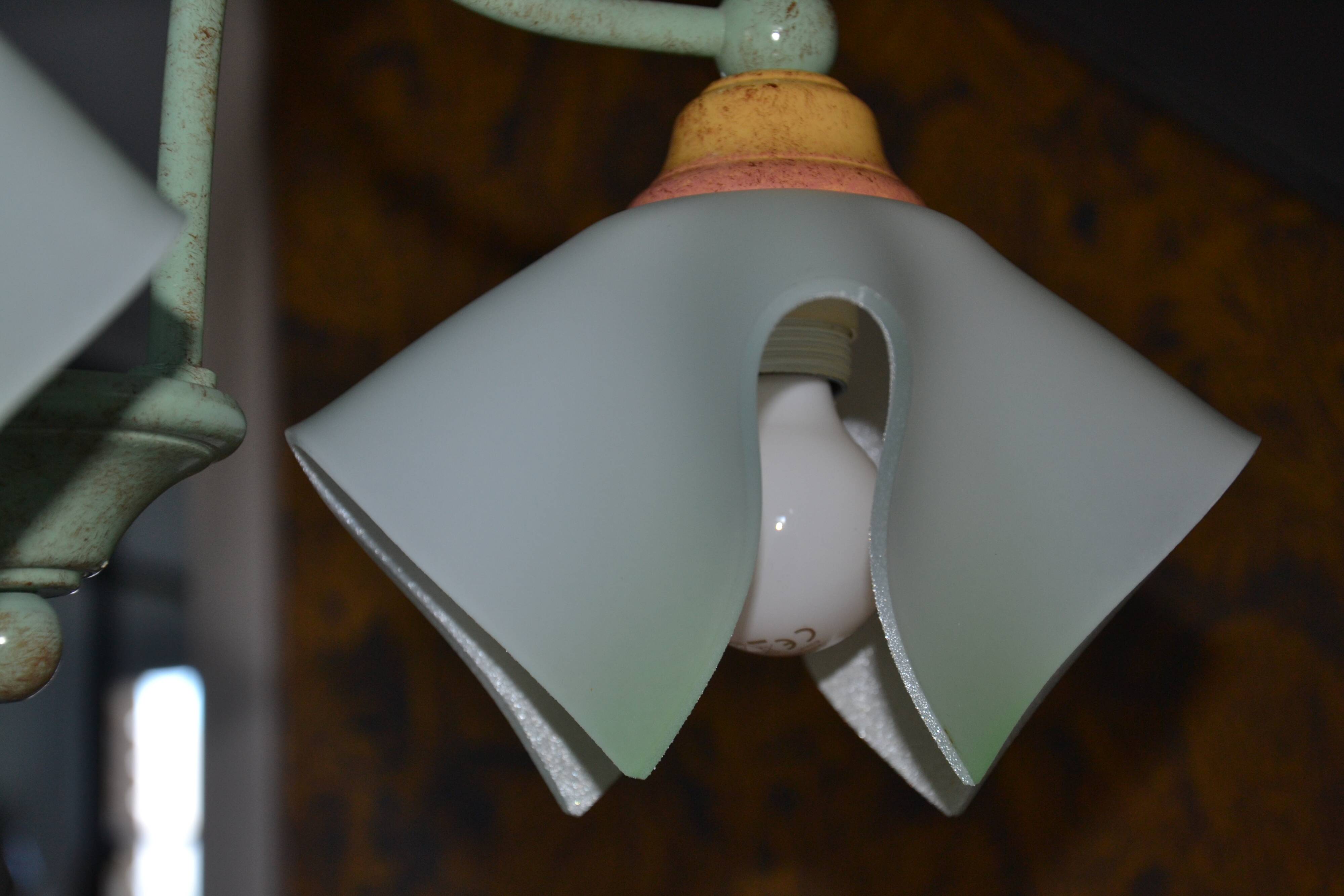 Opaline flower lustre Italy