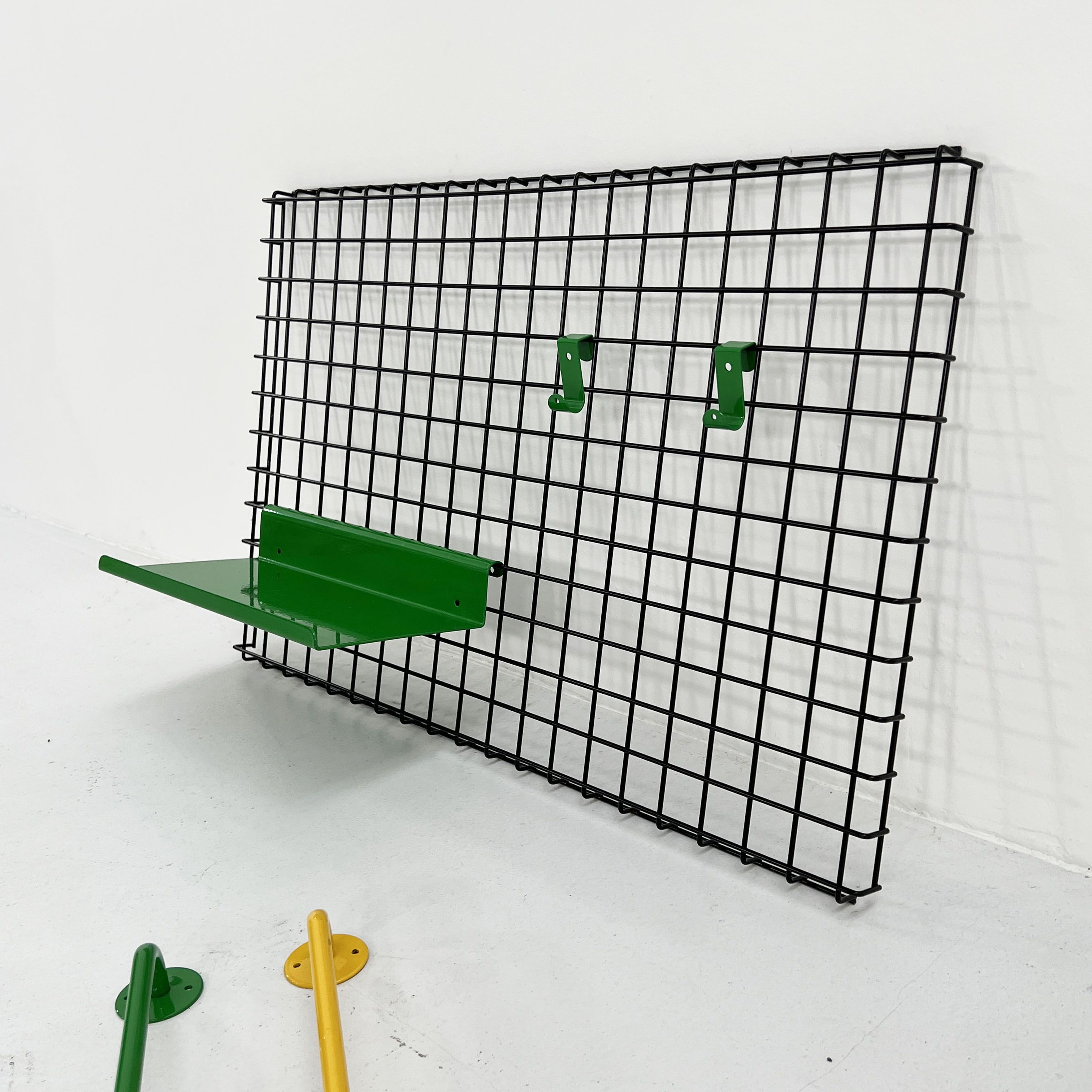 Mural organizer "Binetta" by Boccato, Gigante & Zambusi for Seccose, 1980