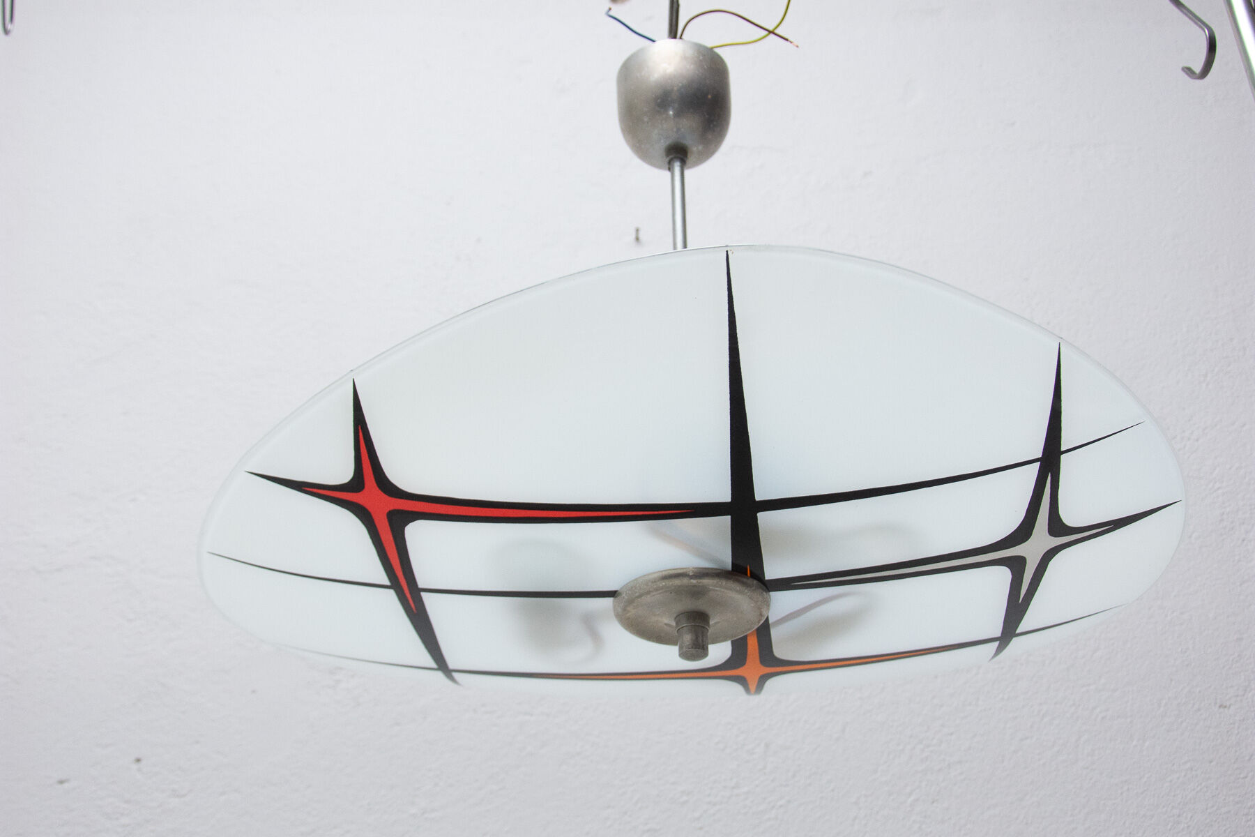 Mid century space age pendant, 1960´s, Czechoslovakia