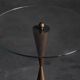 Conical Copper Side Table, France, 1970s