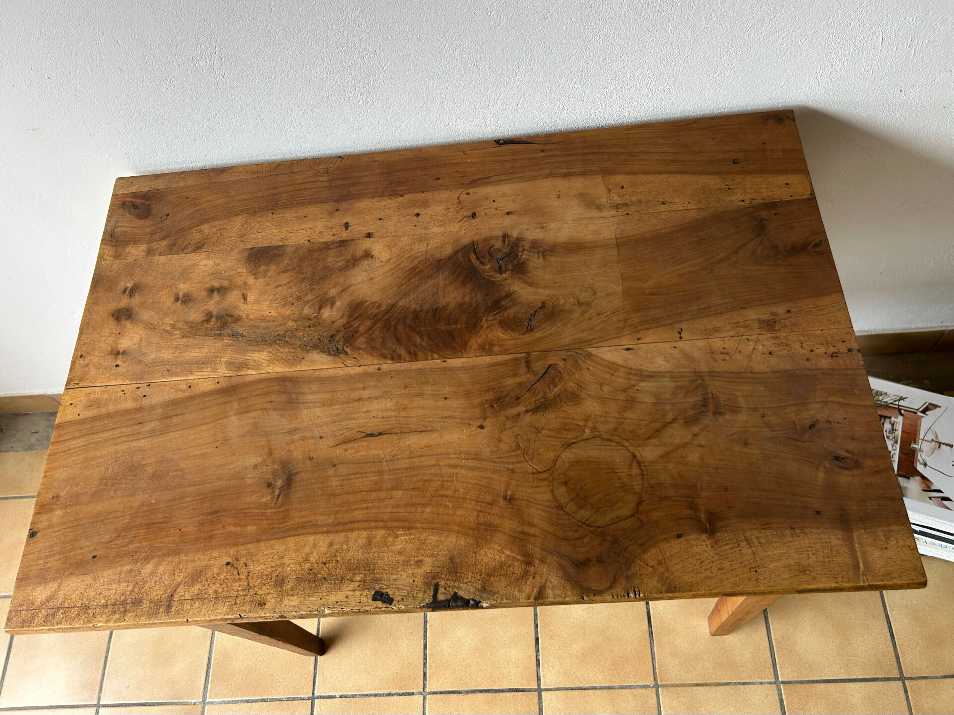 Table de ferme  bureau 