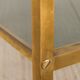 Mid-century italian brass bar cart with portable tray, 1960s