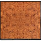 Vintage coffee table in elm burl