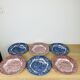 6 Royal Tudor ironstone plates model 17th century England ironstone