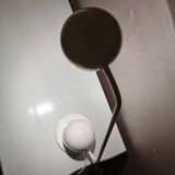 White metal desk lamp Vrieland 80s