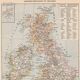 Old map Great Britain Ireland and Scotland 1897