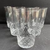 6 Baccarat tortoiseshell mugs