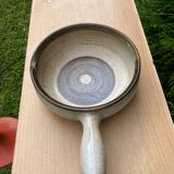 Earthenware pan signed la roue vallauris
