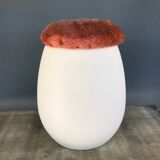 Pouf vintage "Oeuf" Allibert