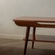Vintage Teak Coffee Table Louis van Teeffelen Attributed Reversible Top
