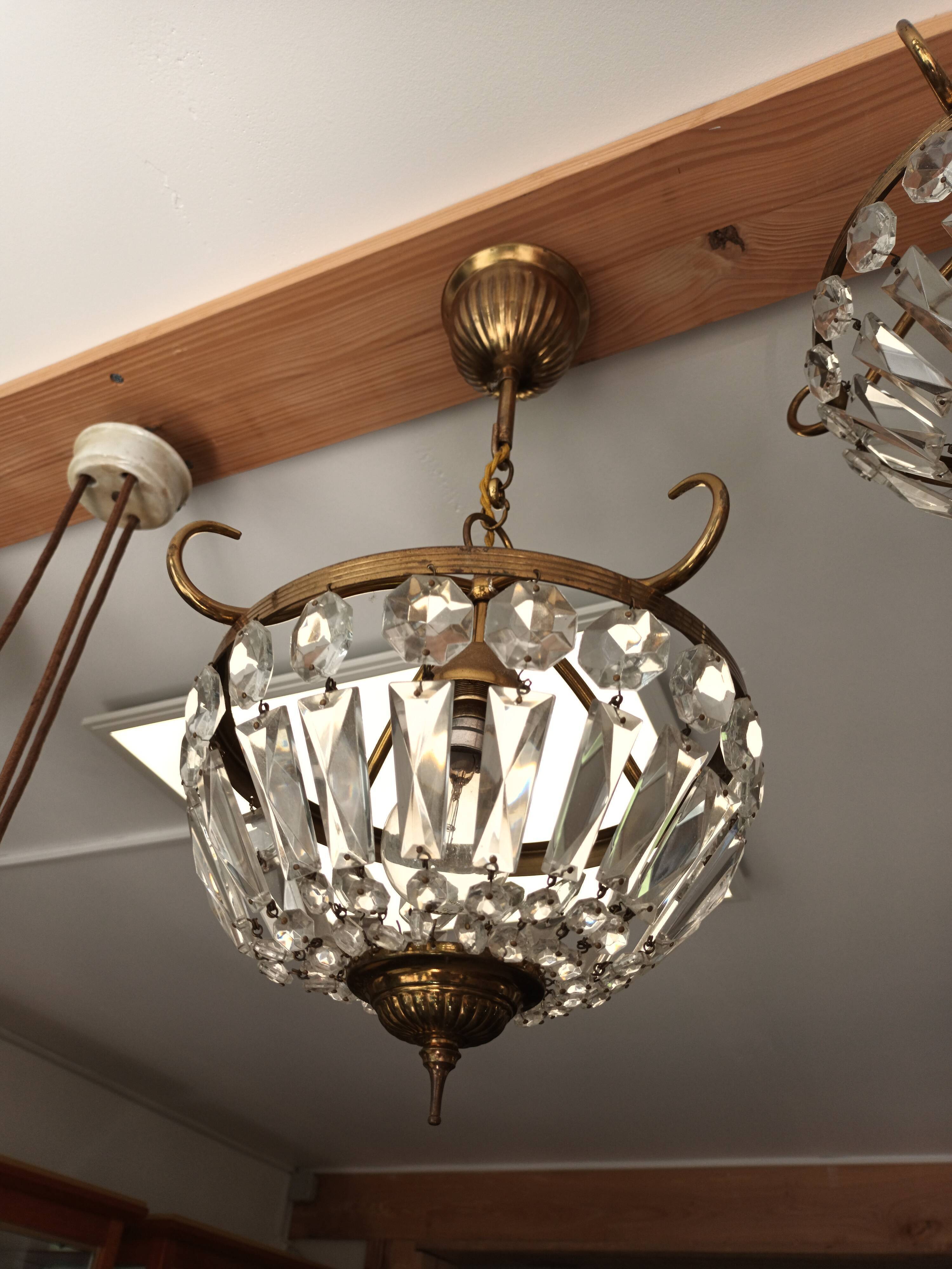 Chandelier pampilles XW th