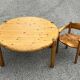 Fauteuils et table de salle à manger Rainer Daumiller
