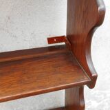Rustic wooden shelf