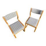 Set of 2 vintage Magnus Olesen chairs, 1970