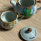Service à thé théière ou café Papy Papi petit déjeuner mug cafetière