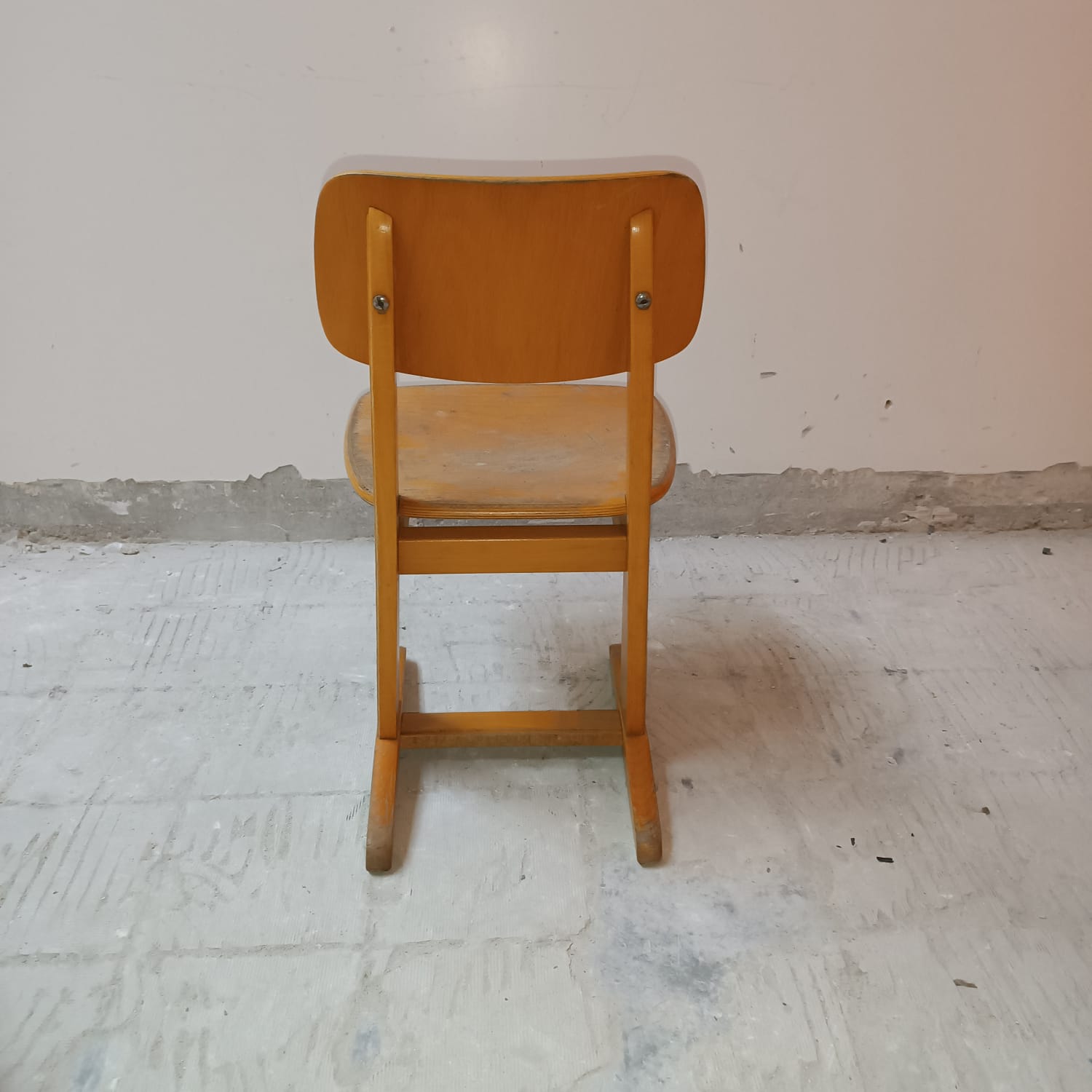 Chaise d'ecole vintage Casala