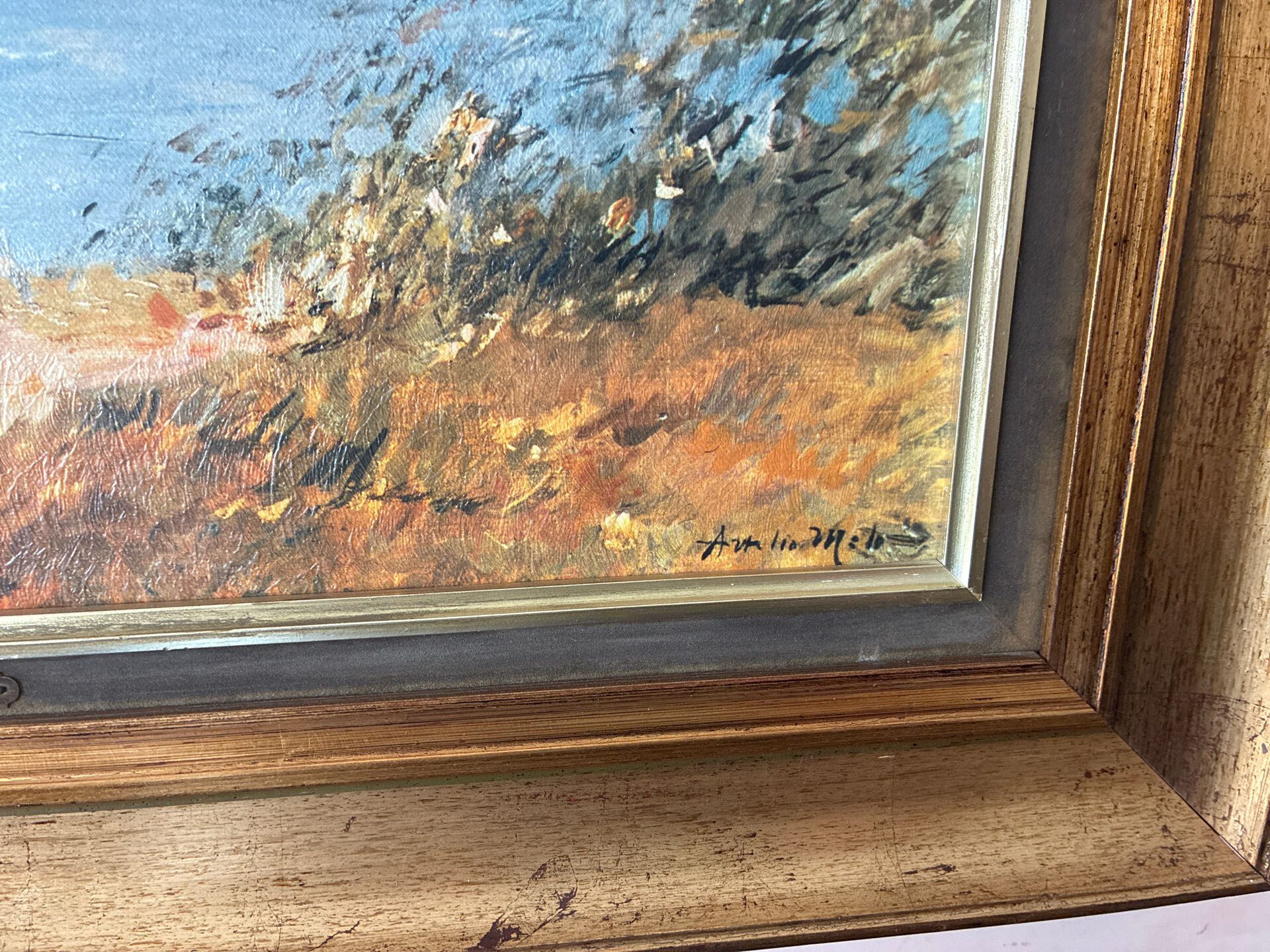 Tableau paysage de Attilio Melo