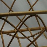 Vintage bamboo magazine holder