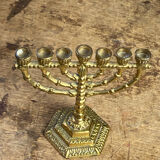 Candle holder, seven-branched menorah, Wainberg