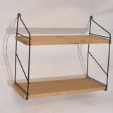 Wall shelf in oak 60s