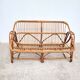 Vintage bench or rattan sofa 1960