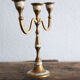 Chandelier 3 branches en laiton et nacre