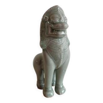 Lion Singha porcelaine céladon