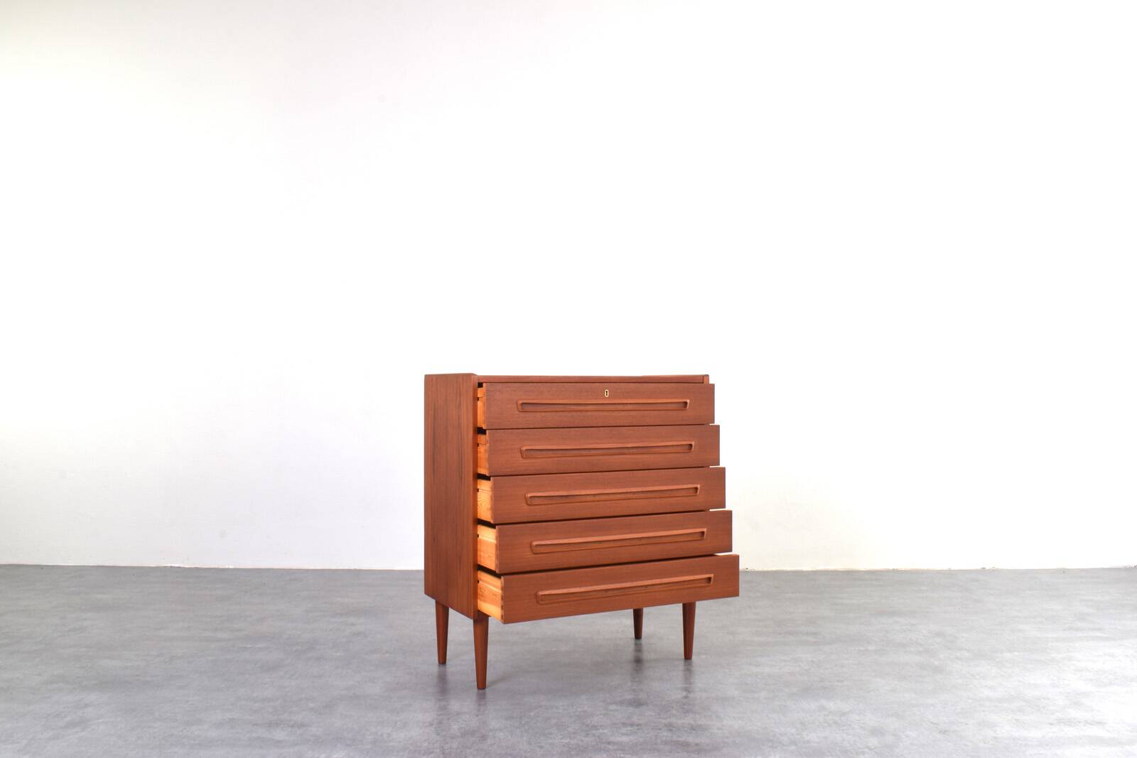 Mid-Century Danish Teak Chest of Drawers, 1960s