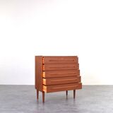 Mid-Century Danish Teak Chest of Drawers, 1960s