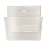 Vintage magazine holders in plexiglas Altuglas lucite