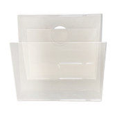Vintage magazine holders in plexiglas Altuglas lucite